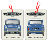 Austin Mini Cooper 1964-67 Air Freshener